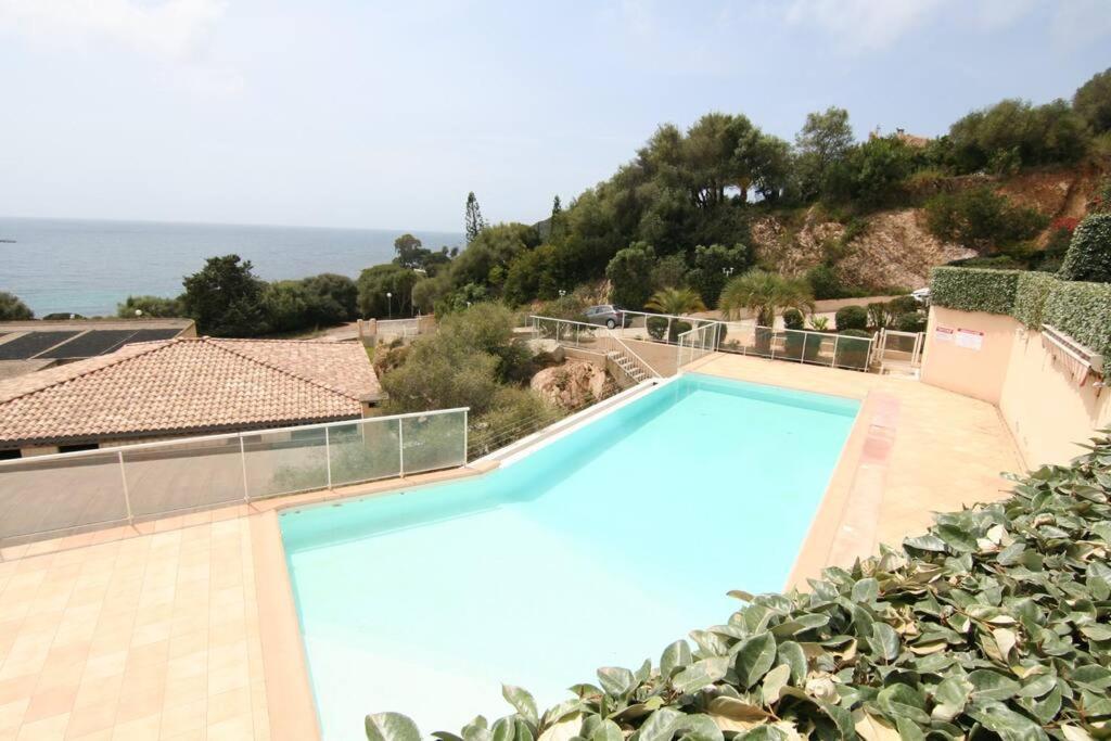 Ajaccio Maison Bord De Mer Dans Residence Avec Piscine 외부 사진